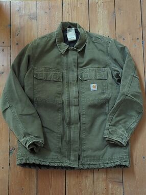 109-Carhartt Women’s Olive Detroit Jacket